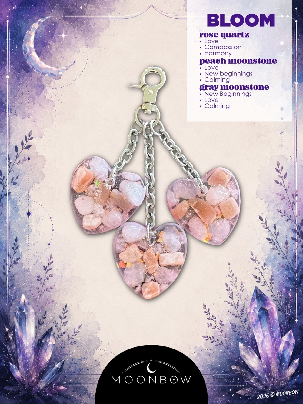 Moonbow Bag Charm